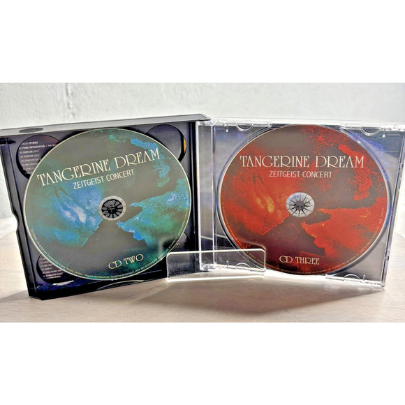 Tangerine Dream – Zeitgeist Concert 3-CD Set Live 2010 Royal Albert Hall – Rare - Picture 4 of 5